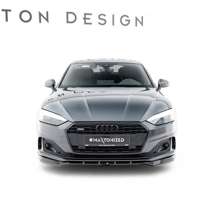 Maxton Design - Front Splitter V.2 Audi A5 F5 / B9 Facelift