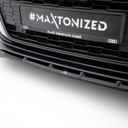 Maxton Design - Front Splitter V.2 Audi A5 F5 / B9 Facelift