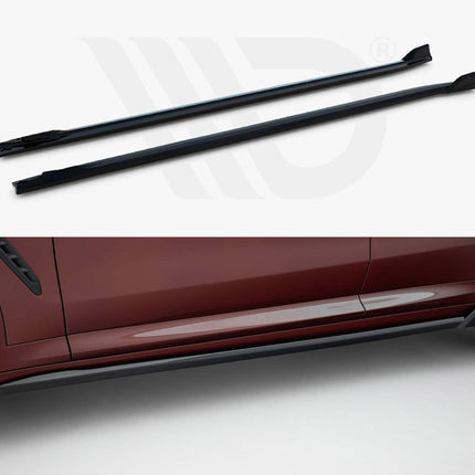 Maxton Design - Side Skirts Diffusers BMW iX3 M-Pack G08 Facelift