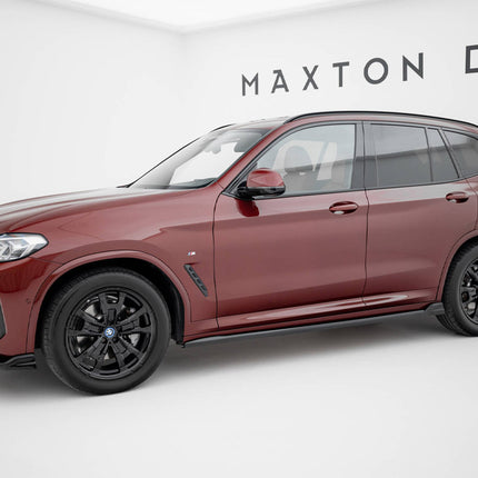 Maxton Design - Side Skirts Diffusers BMW iX3 M-Pack G08 Facelift