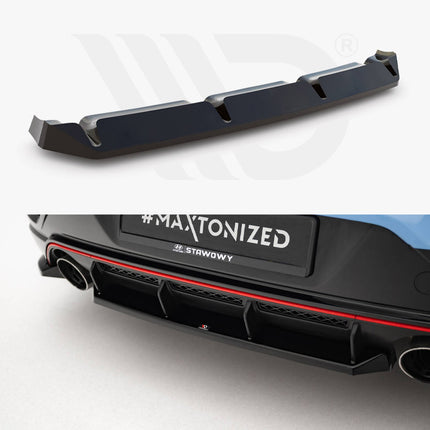 Maxton Design - Central Rear Splitter Hyundai Veloster N Mk2