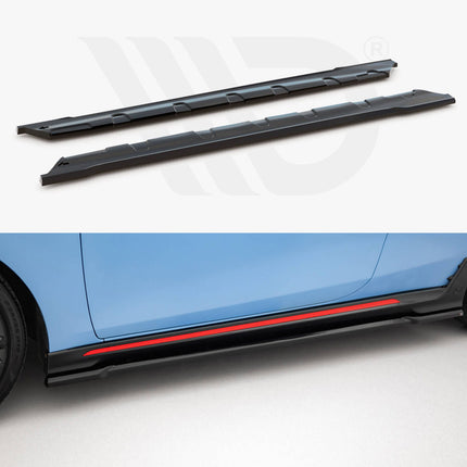 Maxton Design - Side Skirts Diffusers Hyundai Veloster N Mk2