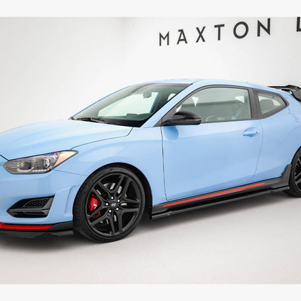 Maxton Design - Side Skirts Diffusers Hyundai Veloster N Mk2