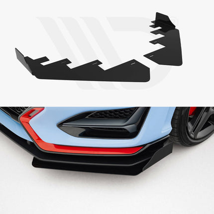 Maxton Design - Front Flaps Hyundai Veloster N Mk2