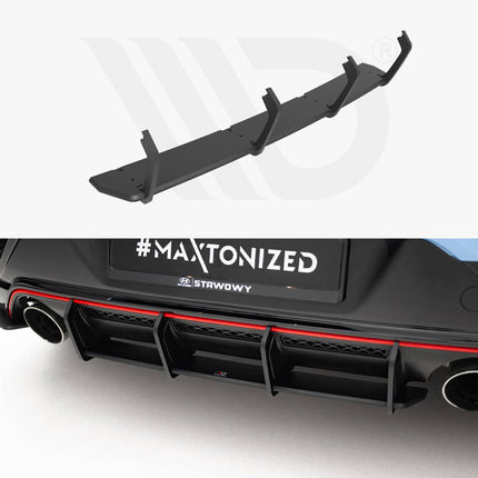 Maxton Design - Street PRO Rear Diffuser Hyundai Veloster N Mk2