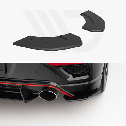 Street Pro Rear Side Splitters Hyundai Veloster N Mk2