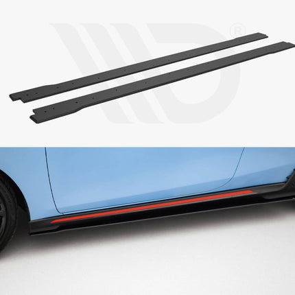 Street PRO Side Skirts Diffusers Hyundai Veloster N Mk2