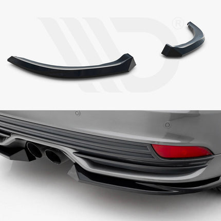 Maxton Design - Rear Side Splitters V.3 Ford Focus ST Mk3 Facelift