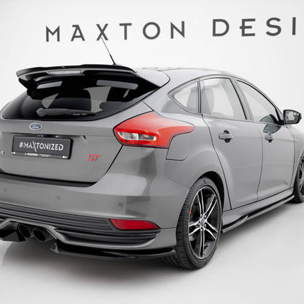 Maxton Design - Rear Side Splitters V.3 Ford Focus ST Mk3 Facelift