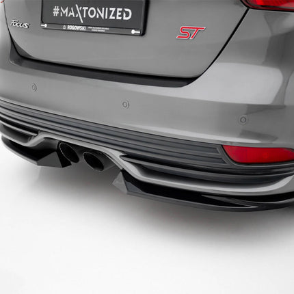 Maxton Design - Rear Side Splitters V.3 Ford Focus ST Mk3 Facelift