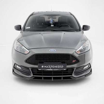 Maxton Design - Front Splitter V.6 Ford Focus ST Mk3 Facelift