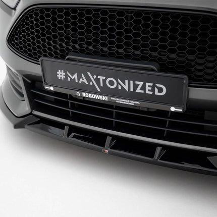 Maxton Design - Front Splitter V.6 Ford Focus ST Mk3 Facelift