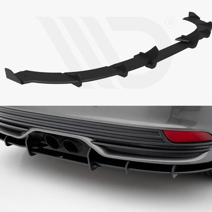 Maxton Design - Street PRO Rear Diffuser + Flaps Ford Focus ST Mk3 Facelift