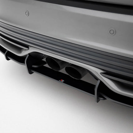 Maxton Design - Street PRO Rear Diffuser + Flaps Ford Focus ST Mk3 Facelift