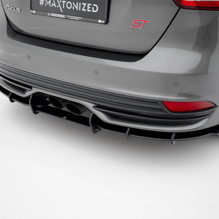 Maxton Design - Street PRO Rear Diffuser Ford Focus ST Mk3 Facelift