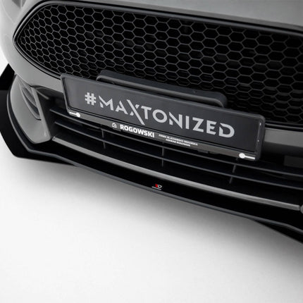 Maxton Design - Street PRO Front Splitter + Flaps Ford Focus ST Mk3 Facelift