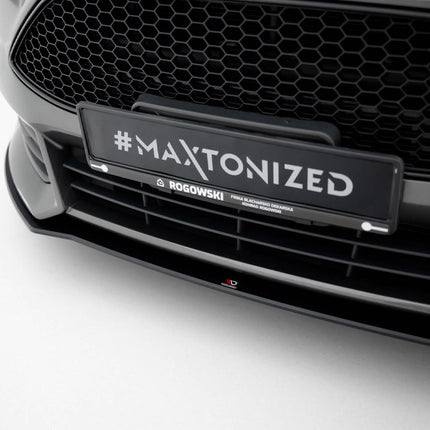 Maxton Design - Street PRO Front Splitter Ford Focus ST Mk3 Facelift