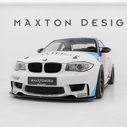 Maxton Design - Front Splitter BMW 1 M Coupe E82