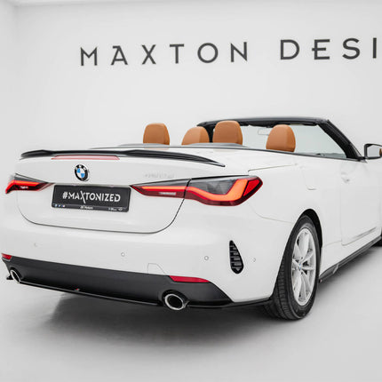 Maxton Design - Central Rear Splitter BMW 4 Coupe / Cabrio G22 / G23