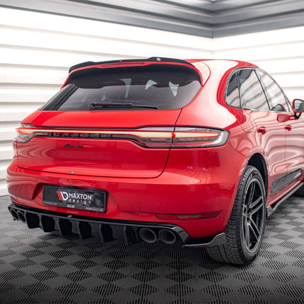 Maxton Design - Rear Side Splitters V.2 Porsche Macan GTS / Sport Design Mk1 Facelift