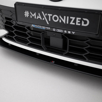 Maxton Design - Street PRO Front Splitter Volkswagen Golf GTI / GTE / R-Line Mk8 Facelift