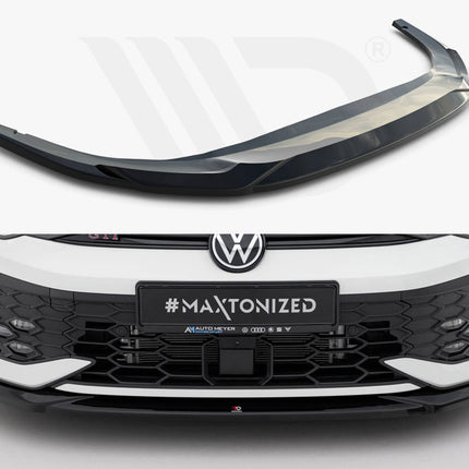 Maxton Design - Front Splitter V.4 Volkswagen Golf GTI / GTE / R-Line Mk8 Facelift