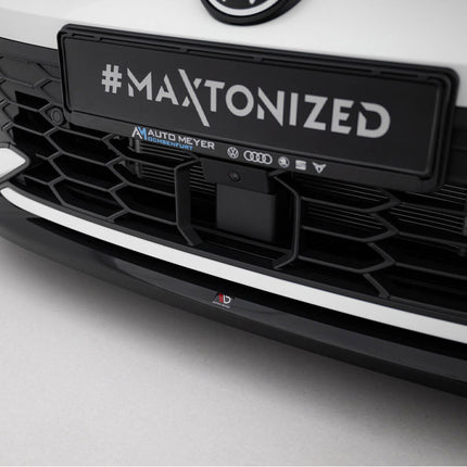 Maxton Design - Front Splitter V.4 Volkswagen Golf GTI / GTE / R-Line Mk8 Facelift