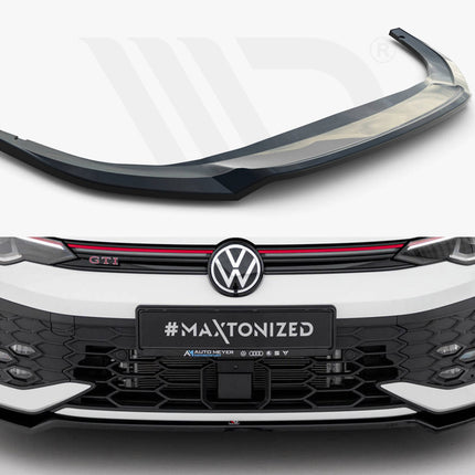 Maxton Design - Front Splitter V.3 Volkswagen Golf GTI / GTE / R-Line Mk8 Facelift