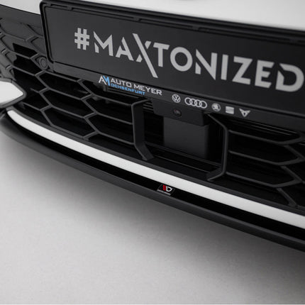 Maxton Design - Front Splitter V.3 Volkswagen Golf GTI / GTE / R-Line Mk8 Facelift