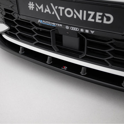 Maxton Design - Front Splitter V.2 Volkswagen Golf GTI / GTE / R-Line Mk8 Facelift