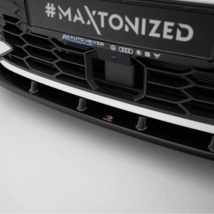 Maxton Design - Front Splitter V.1 Volkswagen Golf GTI / GTE / R-Line Mk8 Facelift