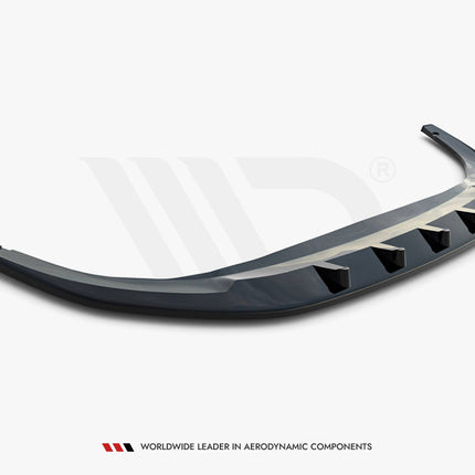 Maxton Design - Front Splitter V.1 Volkswagen Golf GTI / GTE / R-Line Mk8 Facelift