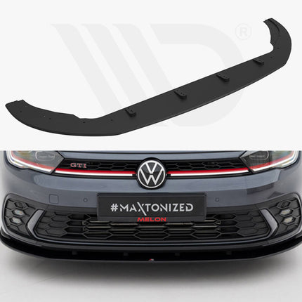 Maxton Design - Street PRO Front Splitter Volkswagen Polo GTI Mk6 Facelift