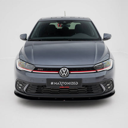 Maxton Design - Street PRO Front Splitter Volkswagen Polo GTI Mk6 Facelift