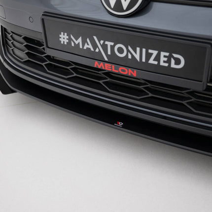 Maxton Design -  Street PRO Front Splitter + Flaps Volkswagen Polo GTI Mk6 Facelift