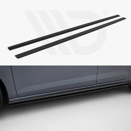 Maxton Design - Street PRO Side Skirts Diffusers Volkswagen Polo GTI Mk6 Facelift