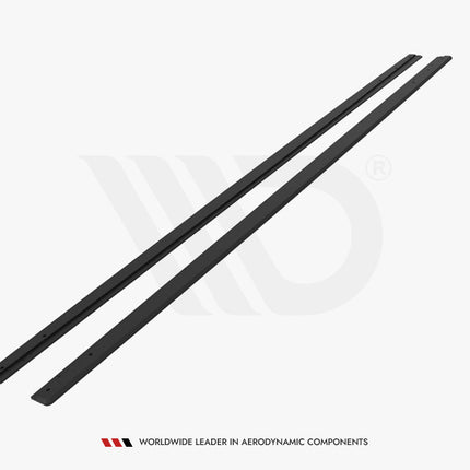 Maxton Design - Street PRO Side Skirts Diffusers Volkswagen Polo GTI Mk6 Facelift