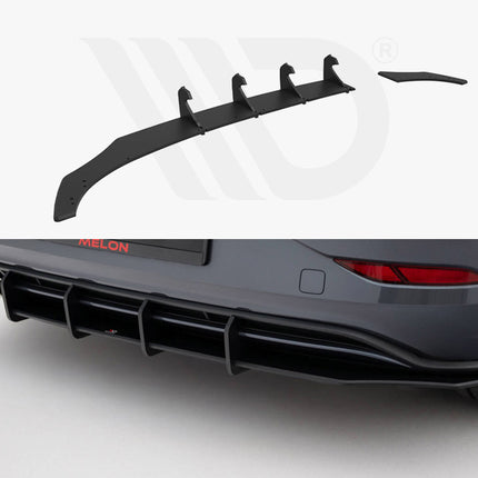 Maxton Design - Street PRO Rear Diffuser Volkswagen Polo GTI Mk6 Facelift