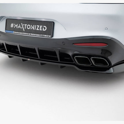 Maxton Design - Rear Splitter (Vertical Bars) V.2 Mercedes-AMG GT 63 C192