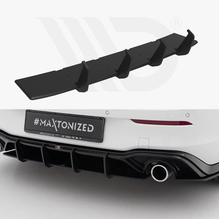 Maxton Design - Street PRO Rear Diffuser V.3 Volkswagen Golf GTI Mk8