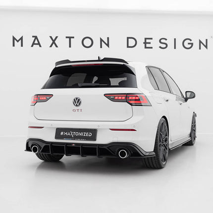 Maxton Design - Street PRO Rear Diffuser V.3 Volkswagen Golf GTI Mk8