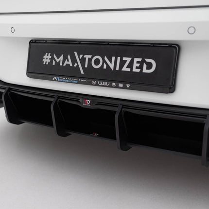 Maxton Design - Street PRO Rear Diffuser V.4 Volkswagen Golf GTI Mk8