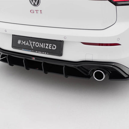 Maxton Design - Street PRO Rear Diffuser V.5 Volkswagen Golf GTI Mk8