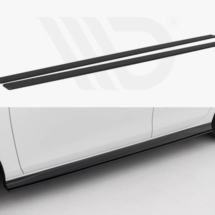 Maxton Design - Street PRO Side Skirts Diffusers V.2 Volkswagen Golf GTI / GTE / GTI Clubsport / R-Line Mk8