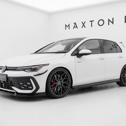 Maxton Design - Street PRO Side Skirts Diffusers V.2 Volkswagen Golf GTI / GTE / GTI Clubsport / R-Line Mk8