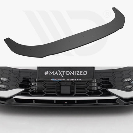 Maxton Design - Street PRO Front Splitter V.2 Volkswagen Golf GTI / GTE / R-Line Mk8 Facelift