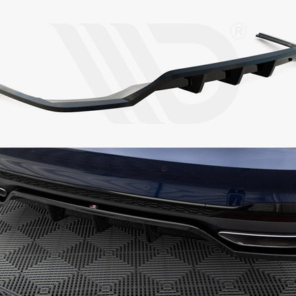 Maxton Design - Rear Splitter (Vertical Bars) V.2 Audi A4 S-Line B9 Facelift