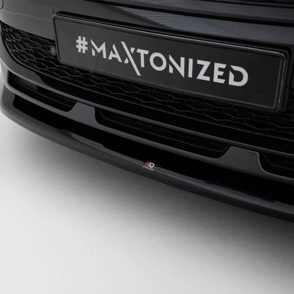 Maxton Design - Front Splitter V.1 Skoda Kamiq Monte Carlo Mk1 Facelift