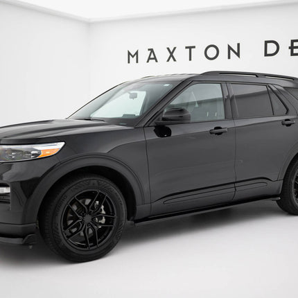 Maxton Design - Side Skirts Diffusers Ford Explorer XLT Mk6