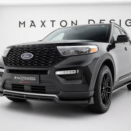 Maxton Design - Front Splitter Ford Explorer XLT Mk6